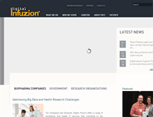 Tablet Screenshot of digitalinfuzion.com